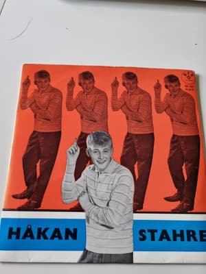 Tumnagel för auktion "Håkan Stahre ( Tranås) Ep 1962 Karl Alfred Rock +3"