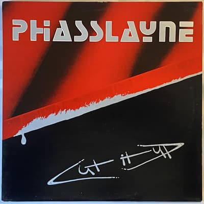 Tumnagel för auktion "PHASSLAYNE Cut It Up LP -85 UK NEAT RECORDS NEAT 1022 Heavy metal"