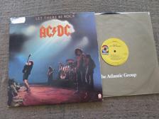 Tumnagel för auktion "AC/DC - LET THERE BE ROCK US -77 ATCO FIN VINYL!"