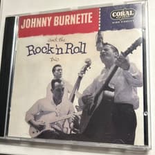 Tumnagel för auktion "Johnny Burnette & The Rock ’n’ Roll Trio CD"