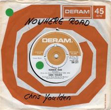 Tumnagel för auktion "CHRIS YOULDEN(SAVOY BROWN)  DERAM 45-DM 377 P.1973 UK PRESS"