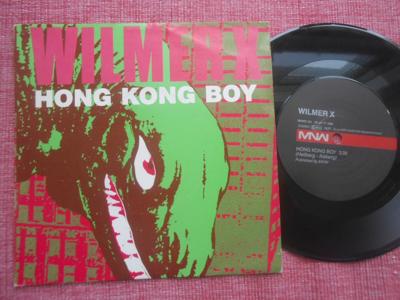 Tumnagel för auktion "7" Wilmer X - Hong Kong Boy / Siesta 'round The Clock PS SWE Nisse Hellberg"