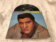 Tumnagel för auktion "ELVIS PRESLEY loving you EP 1  OVANLIG TYSK TOP OPEN EP 1st PRESS rca 45"