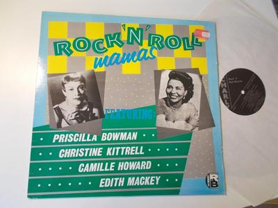Tumnagel för auktion "V/A ROCK 'N' ROLL MAMAS, LP Charly R&B UK Priscilla Bowman Christine Kittrell"
