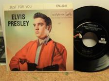 Tumnagel för auktion "ELVIS: RCA VICTOR. EPA-4041.JUST FOR YOU. US-PRESS. "DOS""