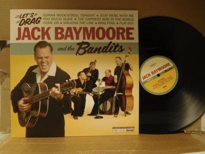 Tumnagel för auktion "JACK BAYMOORE & THE BANDITS - LET´S DRAG"