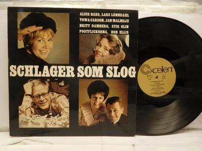 Tumnagel för auktion "SCHLAGER SOM SLOG - V/A - ALICE BABS..."