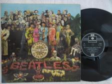 Tumnagel för auktion "BEATLES - Sgt PEPPERS LONELY HEARTS CLUB BAND - PCS 7027"