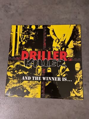 Tumnagel för auktion "DRILLER KILLER - AND THE WINNER IS … LP *** LTD KANADA PRESS"