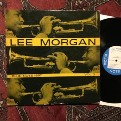 Tumnagel för auktion "Lee Morgan Blue Note 1557 Original MONO Ear RVG 1957"