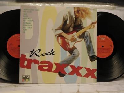 Tumnagel för auktion "ROCK TRAXXX - V/A - VOLUME 1 - 2-LP"