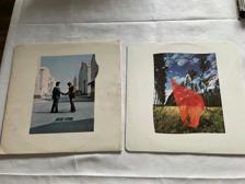 Tumnagel för auktion "Pink Floyd - Wish you were here, UK 2nd press, fin skiva!"