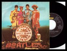 Tumnagel för auktion "**Beatles - Sgt. Pepper's Lonely Hearts.. Portugal PS/45"