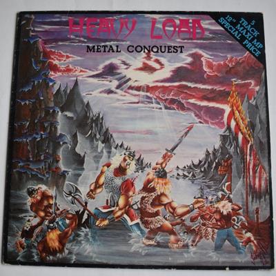 Tumnagel för auktion "HEAVY LOAD Metal Conquest [12" EP, 1981] Original Thunderload Records!"