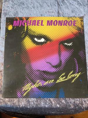 Tumnagel för auktion "Michael Monroe efter Hanoi Rocks, Nights are so Long"