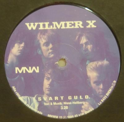 Tumnagel för auktion "Wilmer X-Gå I Topp/Svart Guld / 12""