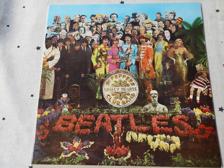 Tumnagel för auktion "THE BEATLES SGT. PEPPER´S LONELY HEARTS CLUB BAND Vinylborsen-skivbutik"