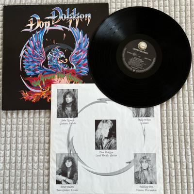 Tumnagel för auktion "Don Dokken Up From The Ashes 1990 LP Geffen Records 7599-24301-1"
