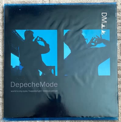 Tumnagel för auktion "Depeche Mode – World In My Eyes / Happiest Girl -- Limited L12 BONG 20"