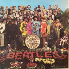 Tumnagel för auktion "Sgt Peppers Lonely Hearts Club Band MONO 1967"