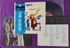 Tumnagel för auktion "ABBA - The Album LP Japan Press 1978"