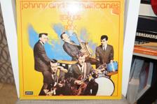 Tumnagel för auktion "Johnny and the Hurriganes "The legends of rock" 2-lp"