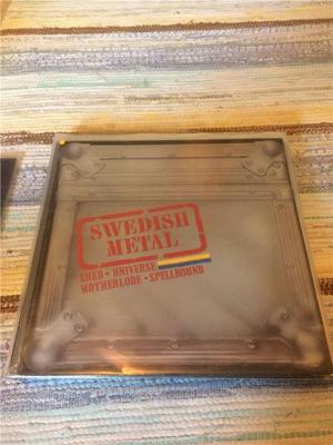 Tumnagel för auktion "V/A Swedish Metal - Compilation LP Sonet 1984 - Svensk hårdrock"
