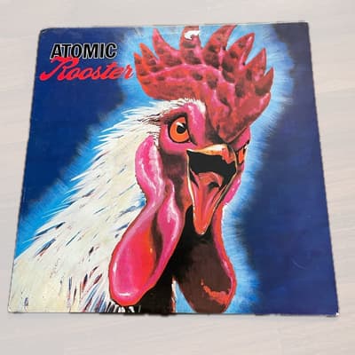 Tumnagel för auktion "Atomic Rooster -80 LP"