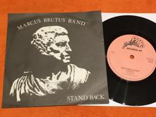 Tumnagel för auktion "MARCUS BRUTUS BAND stand back 7”  -83 Swe PANG PSI 077 MEGA RARE heavy metal"