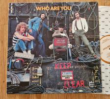 Tumnagel för auktion "The Who - Who are you LP US-press"