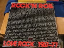 Tumnagel för auktion "Rock'n Roll Love Rock 1967-77 LP finland .Hurriganes cisse häkkinen mm"