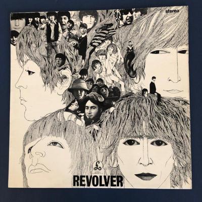 Tumnagel för auktion "The Beatles – Revolver"