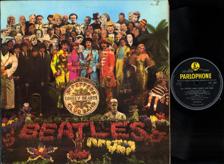 Tumnagel för auktion "THE BEATLES - SGT PEPPERS LONELY HEARTS CLUB BAND - PCS 7027"