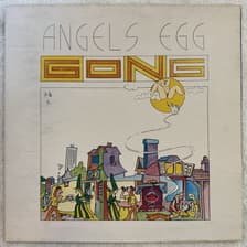 Tumnagel för auktion "GONG angel's egg LP -73/74 UK VIRGIN V2007 *** SPACE ROCK ***"