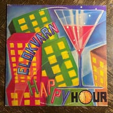 Tumnagel för auktion "ELDKVARN - Happy Hour 1982. Rare Maxi/Mini-LP. Prog-rock. 12"