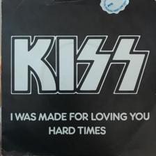 Tumnagel för auktion "KISS I Was Made for Loving You 7" / '79 Svensk Press Hårdrock"