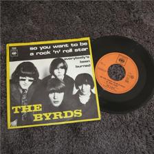 Tumnagel för auktion "The Byrds- So you want to be a rock n roll star  1: a Press"