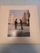 Tumnagel för auktion "Pink floyd -wish you were here RARE UK 1975 press med vykort"