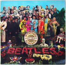 Tumnagel för auktion "The BEATLES - Sgt. Peppers Lonely Hearts Club Band (1967) UK original"