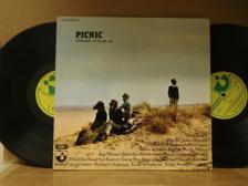 Tumnagel för auktion "PICNIC - A BREATH OF FRESH AIR -V/A - DEEP PURPLE... - 2 -LP"