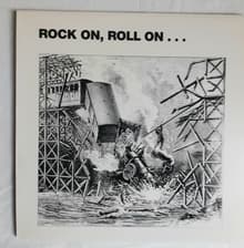 Tumnagel för auktion "Rock On, Roll On... - Compilation Album 1983"