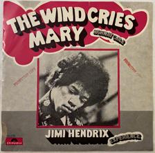 Tumnagel för auktion "JIMI HENDRIX The Wind Cries Mary 7" -67 POLYDOR 59078 *** psych rock ***"