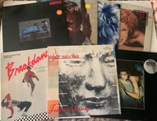 Tumnagel för auktion "Alphaville Nena Sandra breakdance 1980’s Vinyl LP synth POP ROCK"