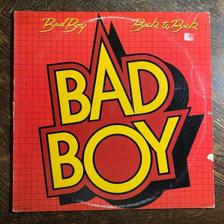 Tumnagel för auktion "BAD BOY - Back To Back 1978. US Press! METAL. Garage AOR. Prog-rock. LP"