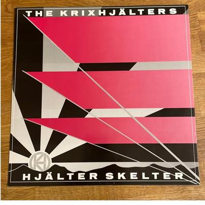 Tumnagel för auktion "The Krixhjälters - Hjälter Skelter EP"