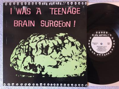 Tumnagel för auktion "V/A  - I was a teenage brain surgeon LP UK HEE HEE HEE rock n roll"
