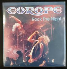 Tumnagel för auktion "Europe – Rock The Night - 7" Singel"