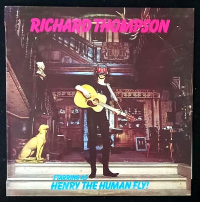 Tumnagel för auktion "Richard Thompson "Henry The Human Fly" UK Island 1st Press ILPS 9197"