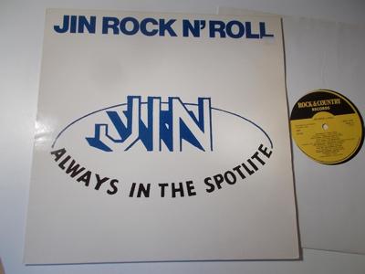 Tumnagel för auktion "V/A JIN ROCK N' ROLL, LP Rock & Country Sve '83 Red Smiley Billy Lewis Rod Berna"