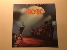 Tumnagel för auktion "AC/DC - LET THERE BE ROCK. (LP) ATL50366"